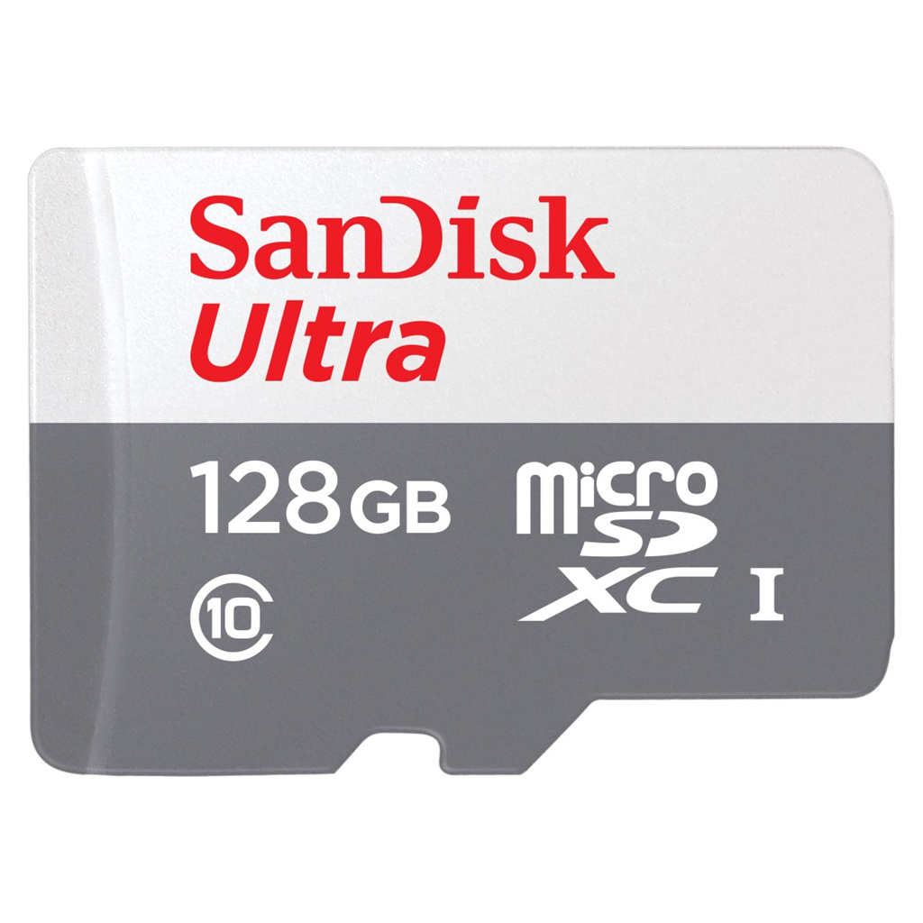 SanDisk 186560  Ultra microSDXC 128 GB 100 MB s Class 10 UHS-I, s adaptérom