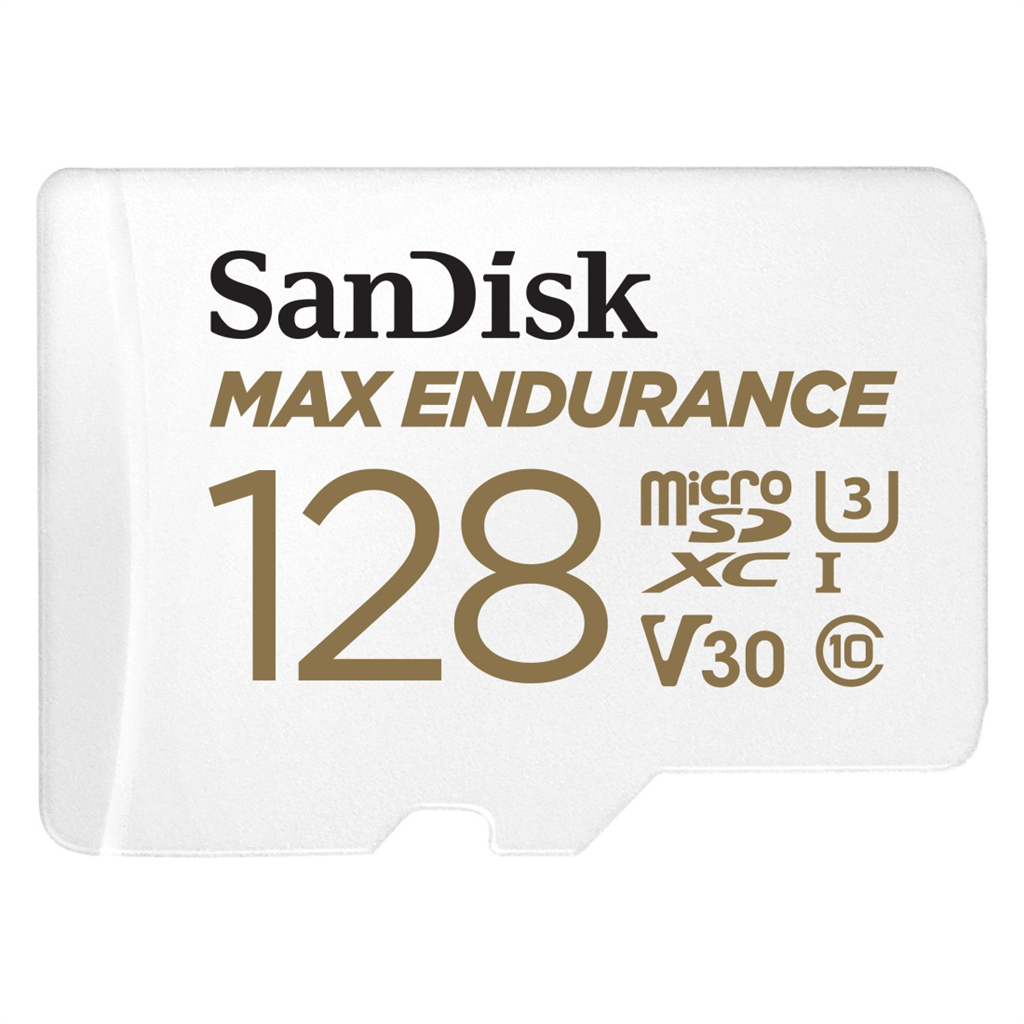 SanDisk 186474 ® MAX ENDURANCE microSDXC™ Card s adaptérem 128 GB