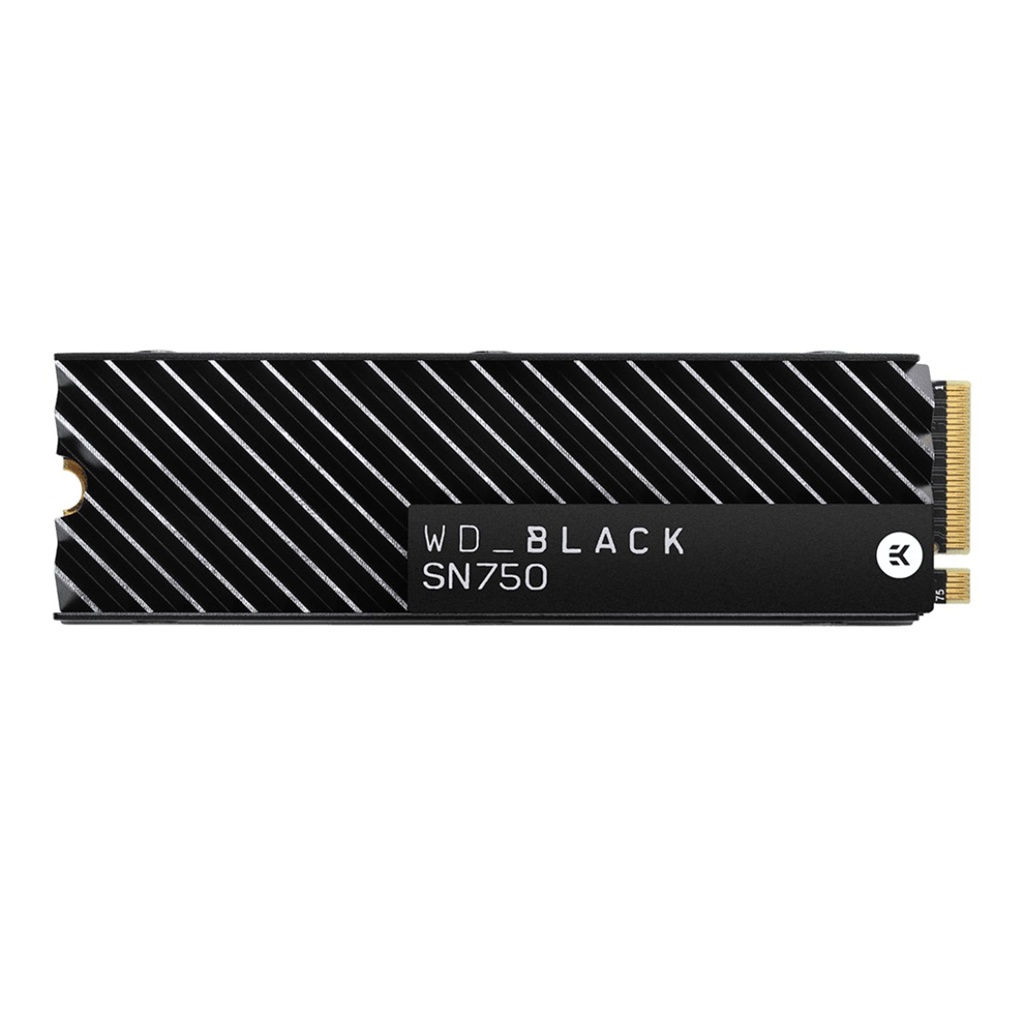 WD - Western Digital 184937 WD Black SN750 SSD 1 TB s chladením