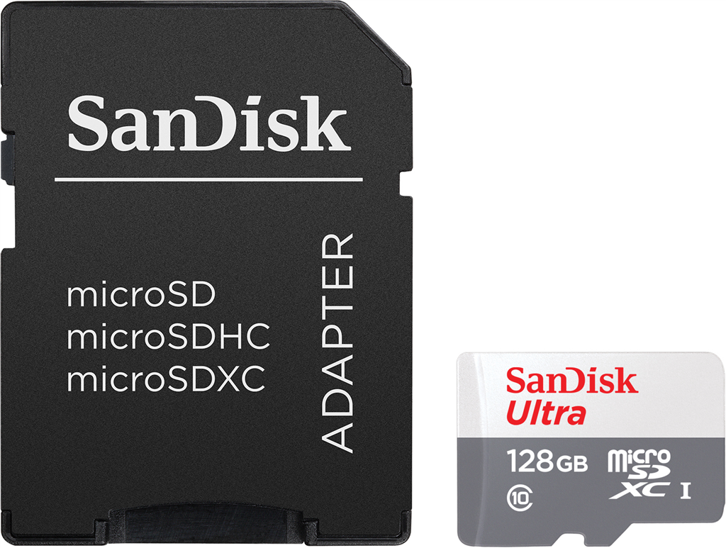 SanDisk 186538  Ultra microSDXC 128 GB 100 MB s Class 10 UHS-I