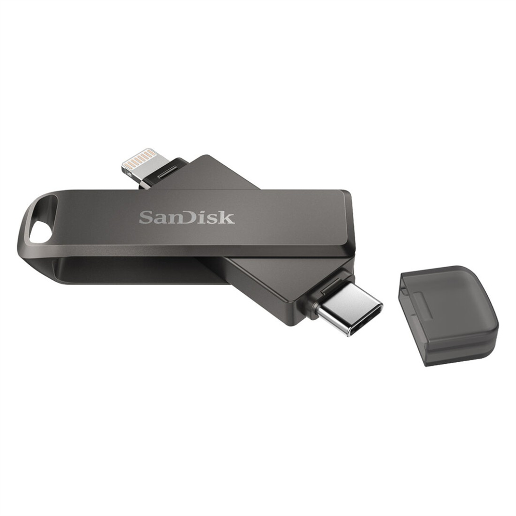 SanDisk 186554  iXpand Flash Drive Luxe 256 GB, Type-C