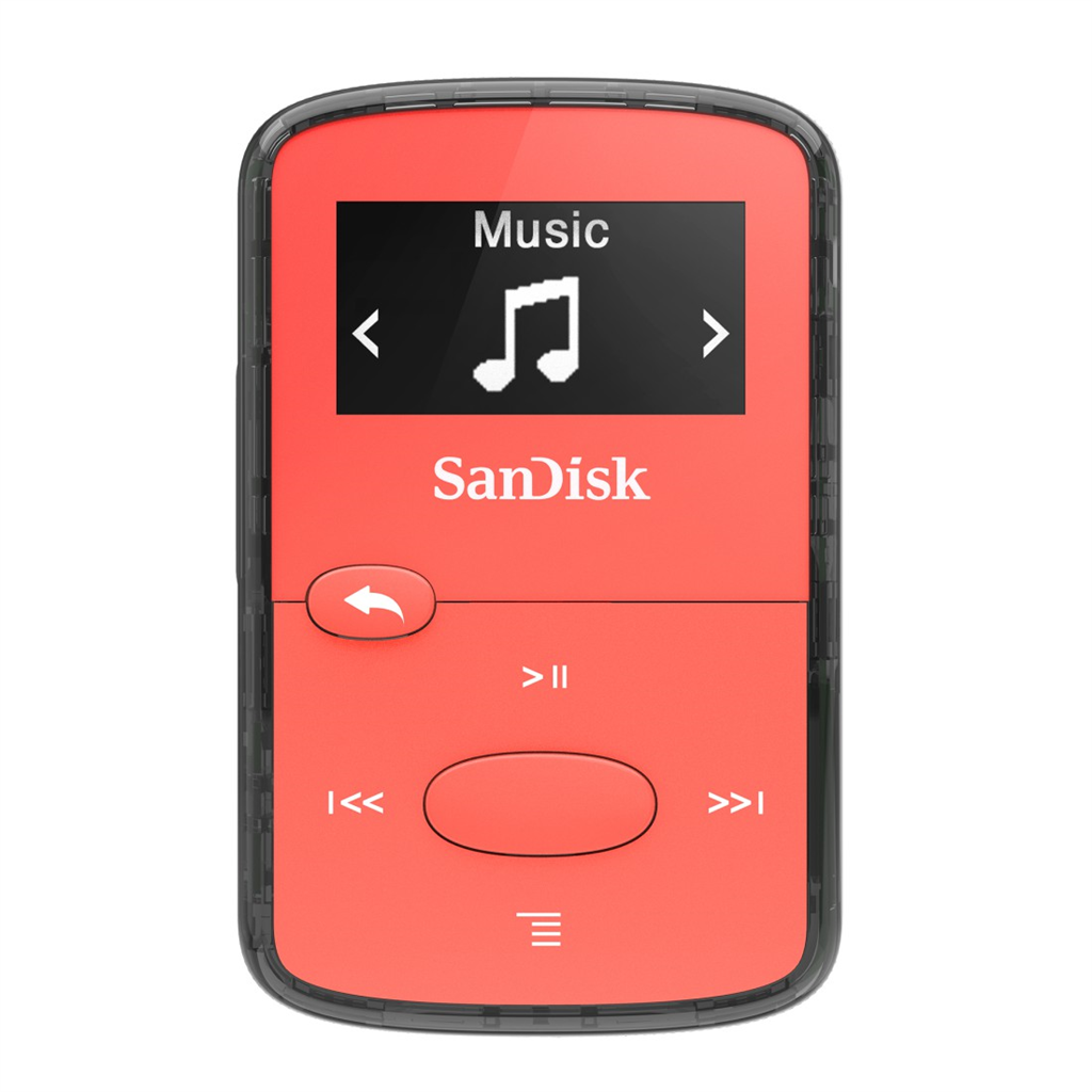 SanDisk 121515  MP3 Clip Jam 8 GB MP3, červená