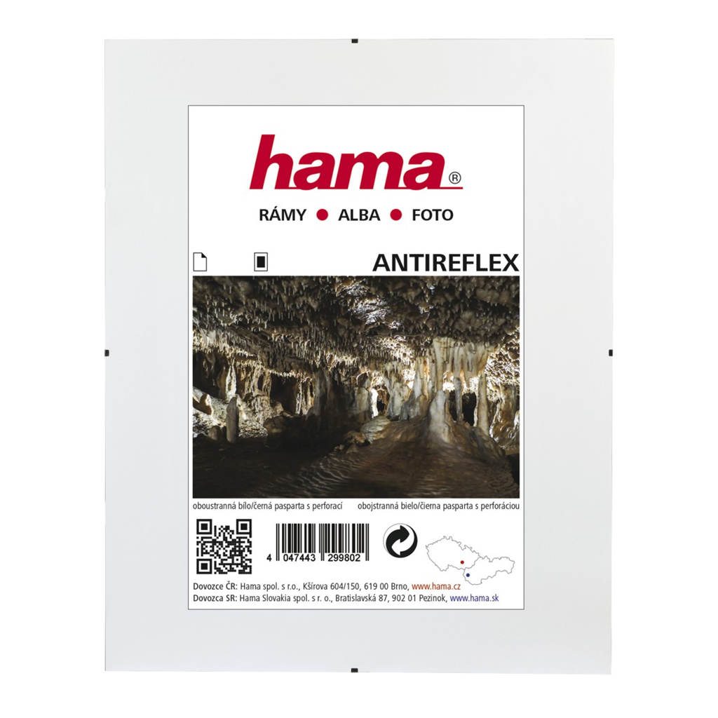 HAMA 67063102  Clip-Fix, antireflexné sklo, 10,5x15 cm