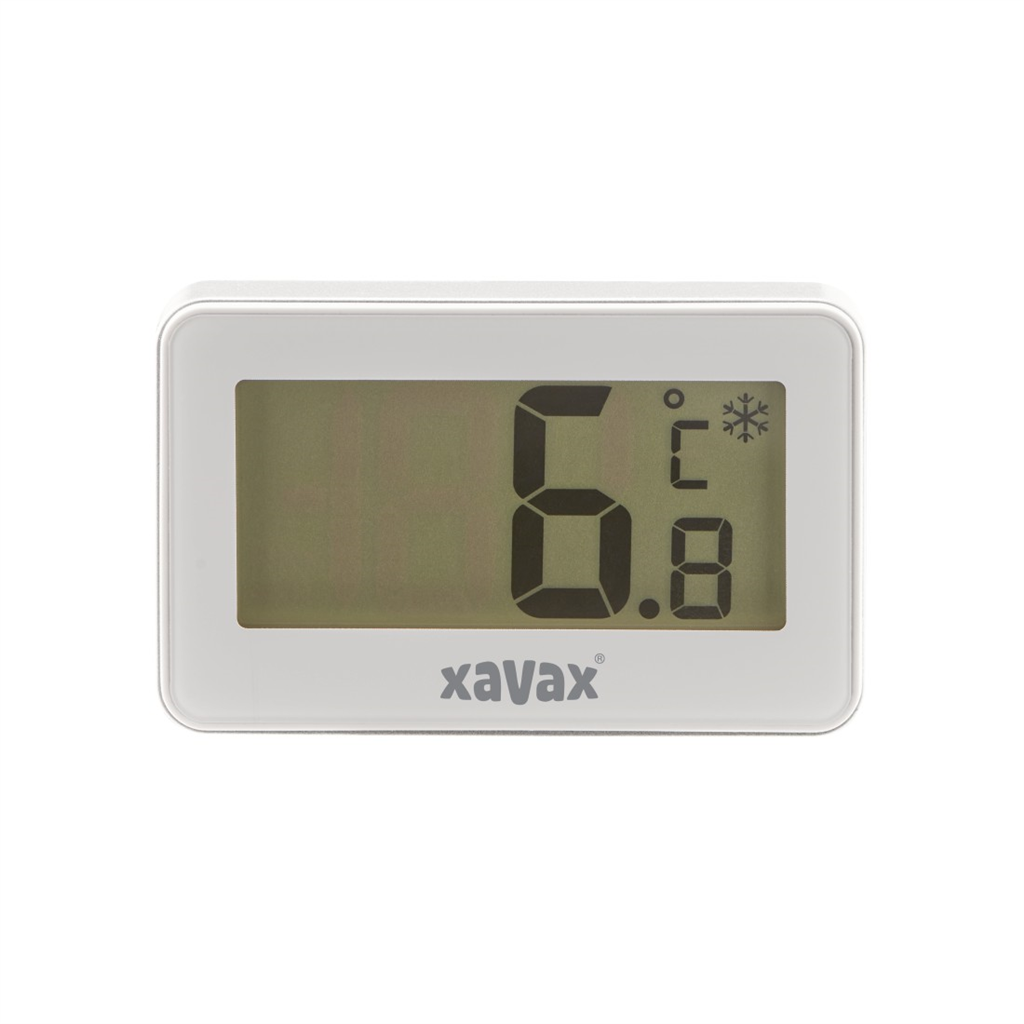 Xavax 185854  digitálny teplomer do chladničky mrazničky, biely