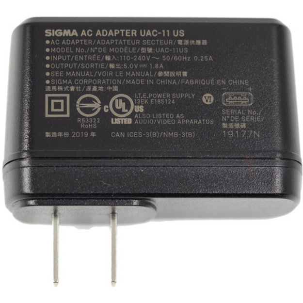 SIGMA 10161000  fp UAC-11 EU USB AC adaptér