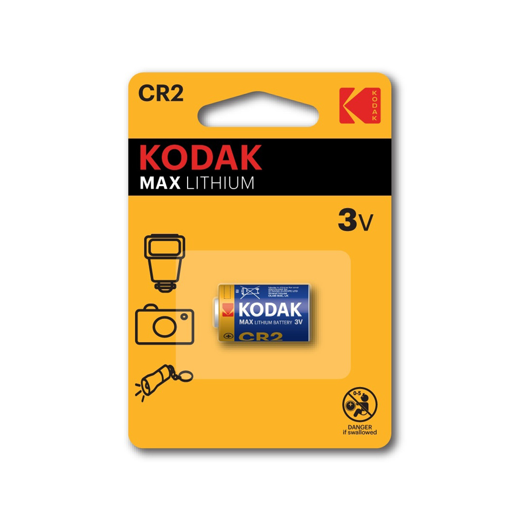 Kodak 227702  batéria MAX Lithium, CR2, 1 ks, blister